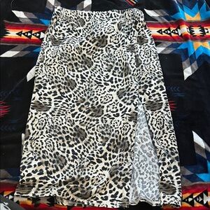 Love Animal Print Skirt